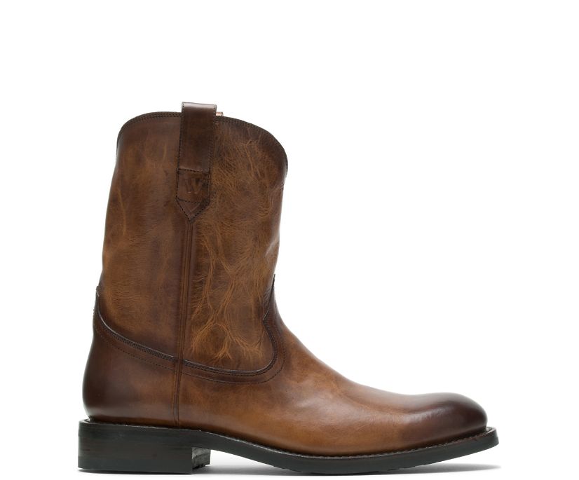 Bottes de Travail Wolverine BLVD Pull-On Homme - Marron (NRS931684)